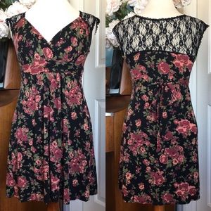 Floral Babydoll Dress